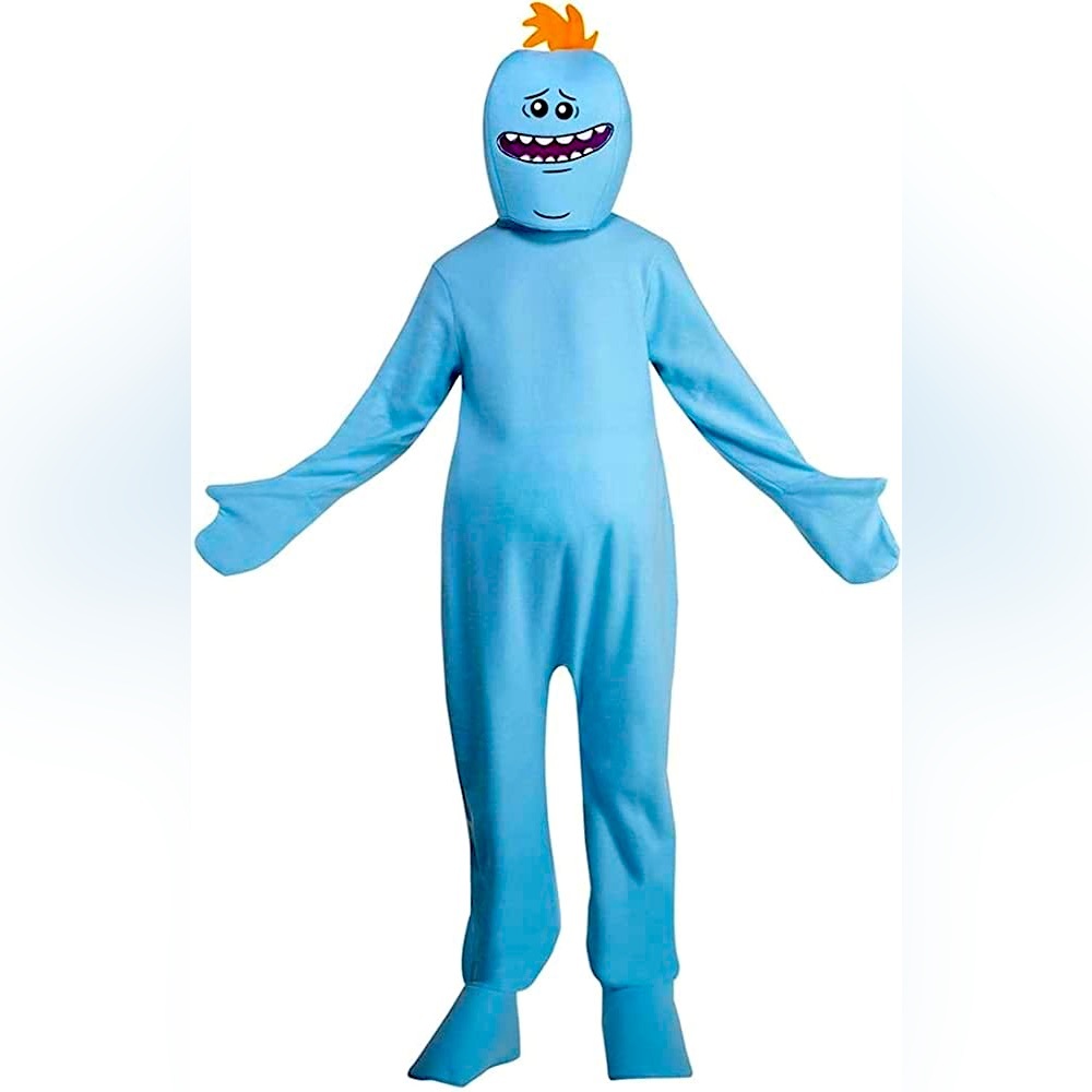Adult Small Mr. Meeseeks Halloween Costume